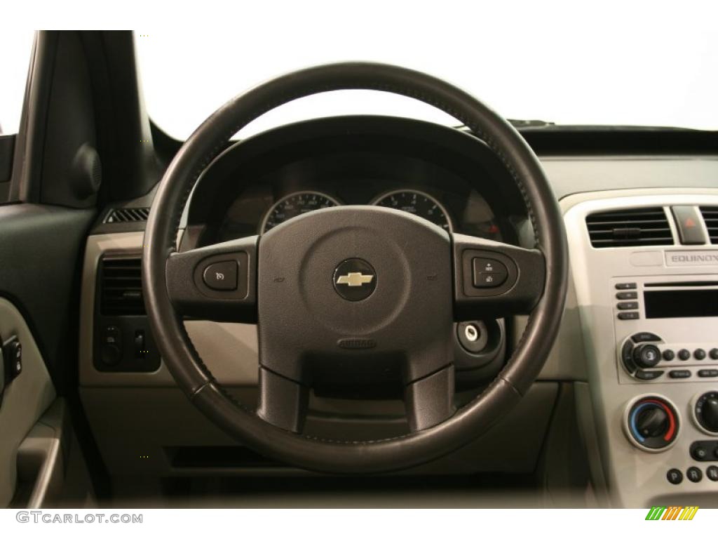 2005 Equinox LT AWD - Galaxy Silver Metallic / Light Gray photo #11