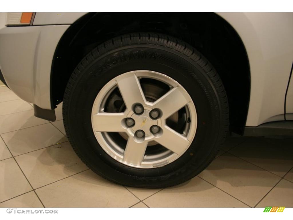 2005 Equinox LT AWD - Galaxy Silver Metallic / Light Gray photo #21