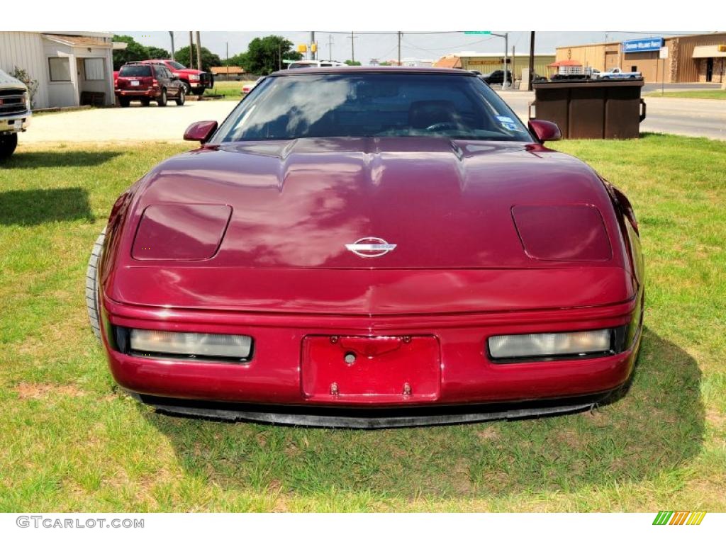 Ruby Red Metallic 1993 Chevrolet Corvette 40th Anniversary Coupe Exterior Photo #31291141