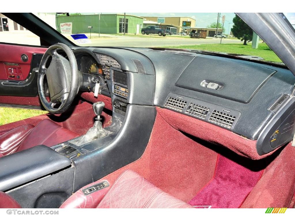 1993 Chevrolet Corvette 40th Anniversary Coupe Ruby Red Dashboard Photo #31291383