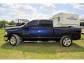 2004 Patriot Blue Pearl Dodge Ram 1500 SLT Quad Cab  photo #2