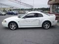 2000 Crystal White Ford Mustang GT Coupe  photo #10
