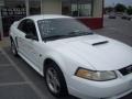 2000 Crystal White Ford Mustang GT Coupe  photo #15