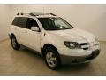 Diamond White Pearl 2004 Mitsubishi Outlander XLS AWD