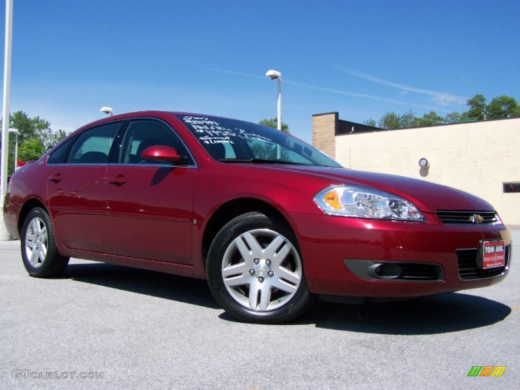 2007 Impala LT - Red Jewel Tint Coat / Ebony Black photo #1