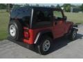 2005 Flame Red Jeep Wrangler Sport 4x4 Right Hand Drive  photo #3