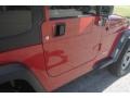2005 Flame Red Jeep Wrangler Sport 4x4 Right Hand Drive  photo #6