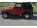 2005 Flame Red Jeep Wrangler Sport 4x4 Right Hand Drive  photo #12
