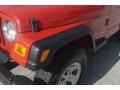 2005 Flame Red Jeep Wrangler Sport 4x4 Right Hand Drive  photo #15