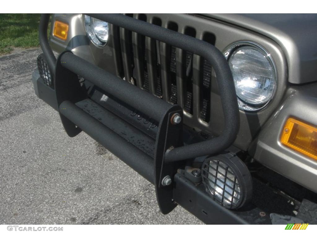 2004 Wrangler X 4x4 - Light Khaki Metallic / Dark Slate Gray photo #16