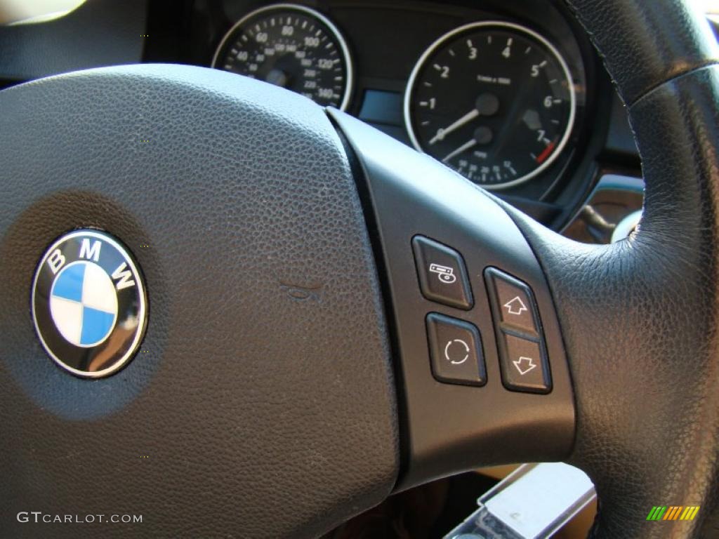 2007 3 Series 328i Sedan - Crimson Red / Beige photo #27