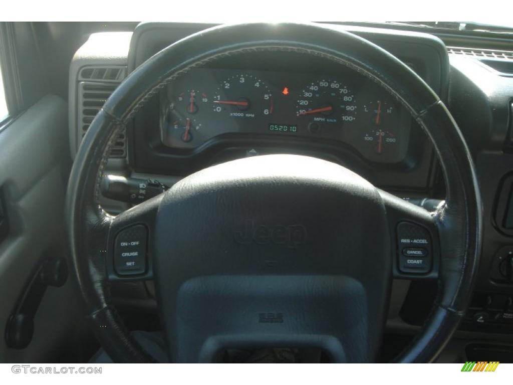 2004 Wrangler X 4x4 - Light Khaki Metallic / Dark Slate Gray photo #28