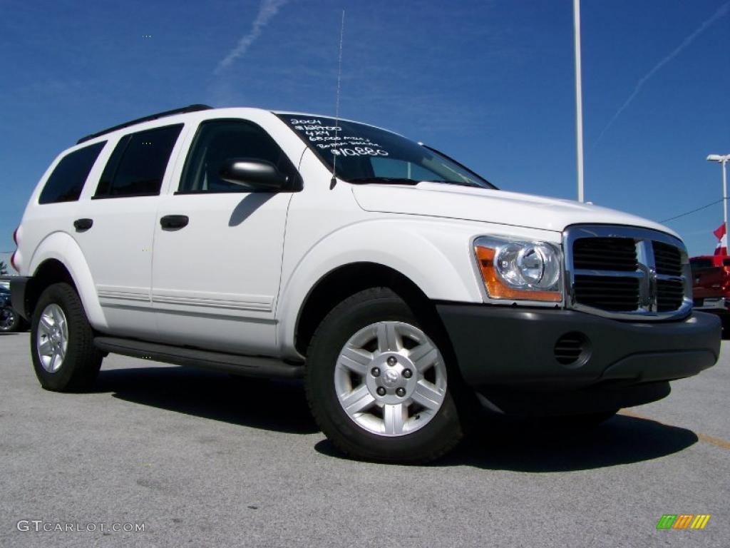 Bright White Dodge Durango