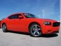 2008 HEMI Orange Pearl Dodge Charger R/T Daytona  photo #2