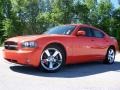 2008 HEMI Orange Pearl Dodge Charger R/T Daytona  photo #7