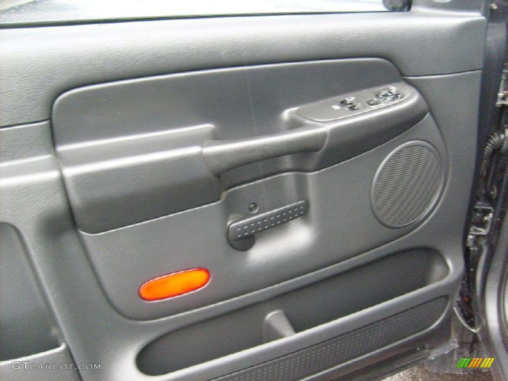 2004 Ram 1500 SLT Regular Cab 4x4 - Graphite Metallic / Dark Slate Gray photo #13