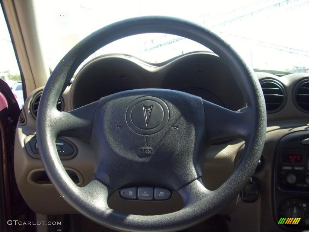 1999 Grand Am SE Sedan - Auburn Mist Metallic / Dark Taupe photo #7