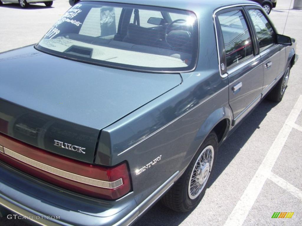 1994 Century Special Sedan - Dark Jadestone Metallic / Gray photo #11