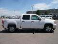 2010 Summit White GMC Sierra 1500 SLE Crew Cab 4x4  photo #3