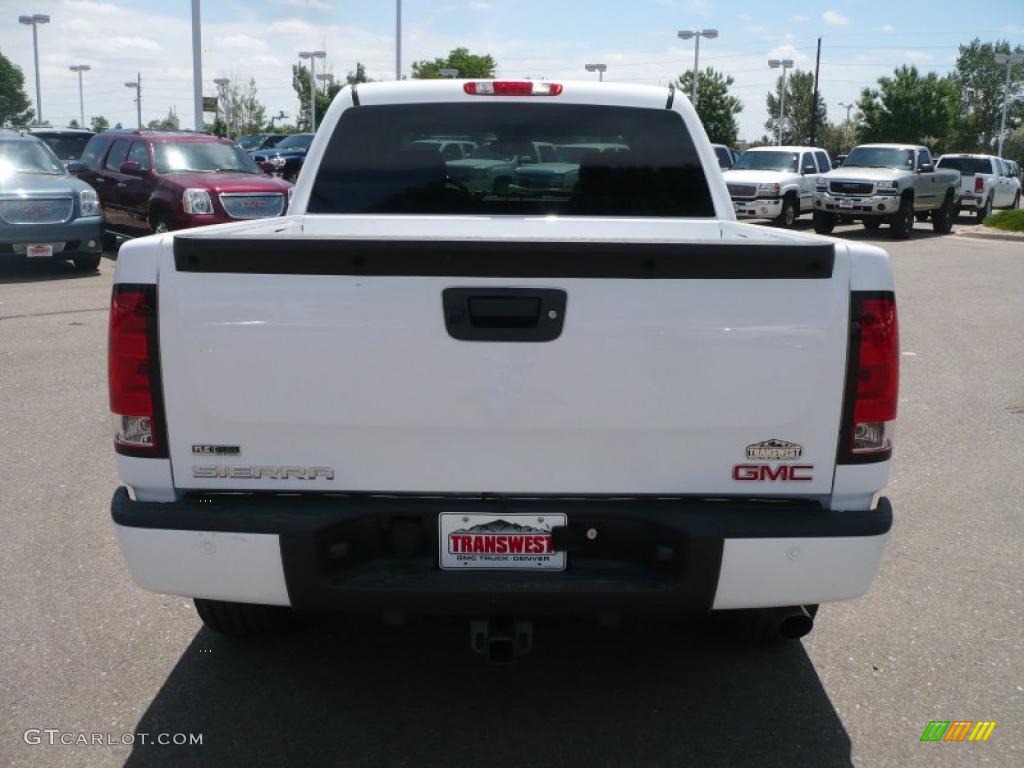 2010 Sierra 1500 Denali Crew Cab AWD - Summit White / Ebony photo #4