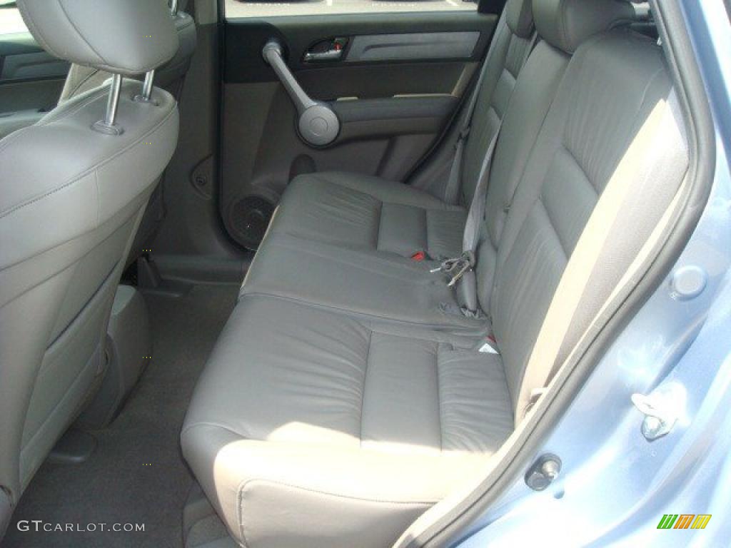 2007 CR-V EX-L 4WD - Glacier Blue Metallic / Gray photo #11