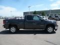 2010 Storm Gray Metallic GMC Sierra 1500 SLT Extended Cab 4x4  photo #3