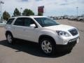 2010 Summit White GMC Acadia SLT AWD  photo #1