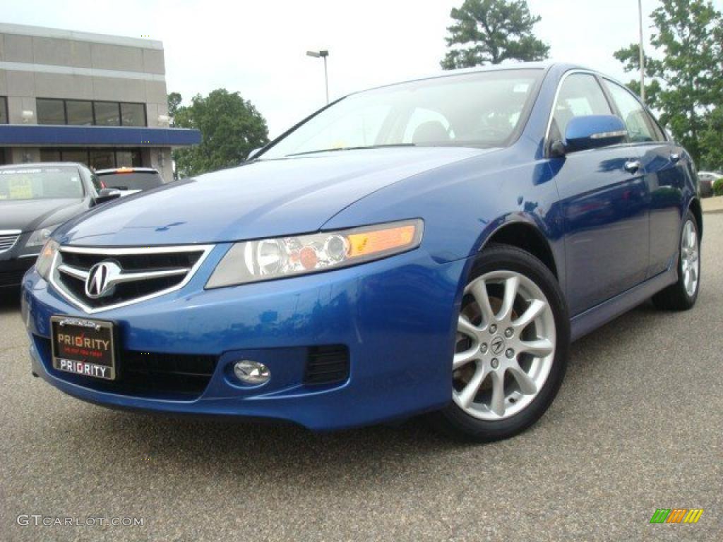 2006 TSX Sedan - Arctic Blue Pearl / Ebony Black photo #1