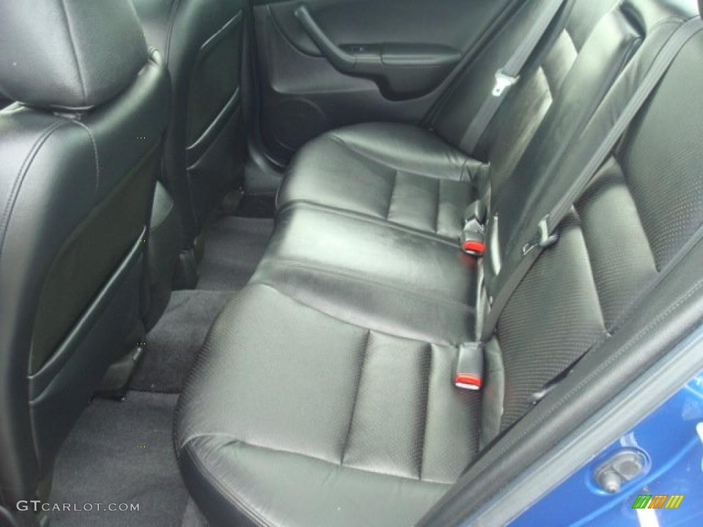 Ebony Black Interior 2006 Acura TSX Sedan Photo #31302256