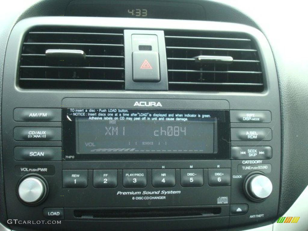 2006 Acura TSX Sedan Audio System Photos