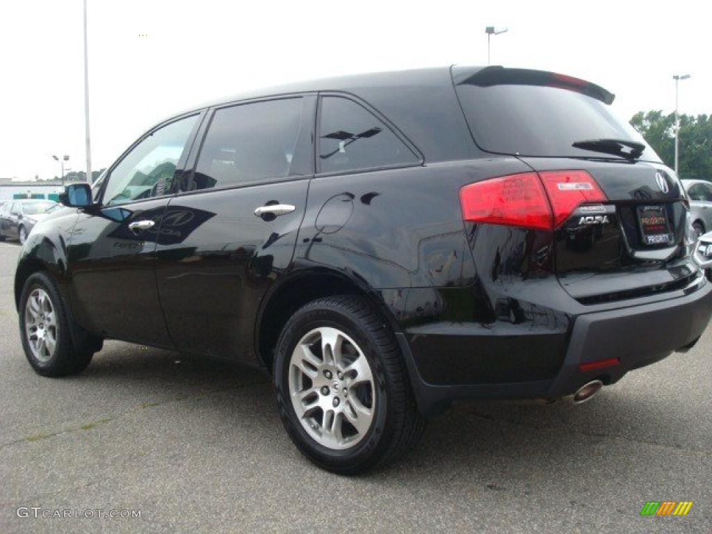 2007 MDX  - Formal Black Pearl / Parchment photo #4