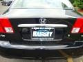 2003 Nighthawk Black Pearl Honda Civic EX Sedan  photo #19