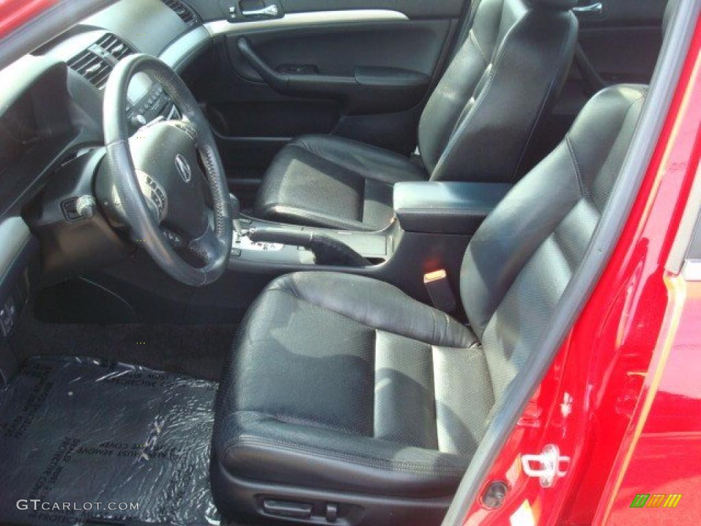 2007 TSX Sedan - Milano Red / Ebony photo #8