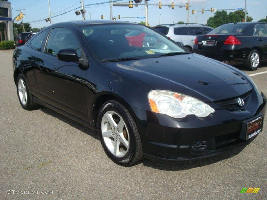 2004 RSX Sports Coupe - Nighthawk Black Pearl / Ebony photo #7