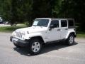 Stone White - Wrangler Unlimited Sahara 4x4 Photo No. 1