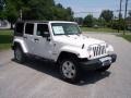 Stone White - Wrangler Unlimited Sahara 4x4 Photo No. 3
