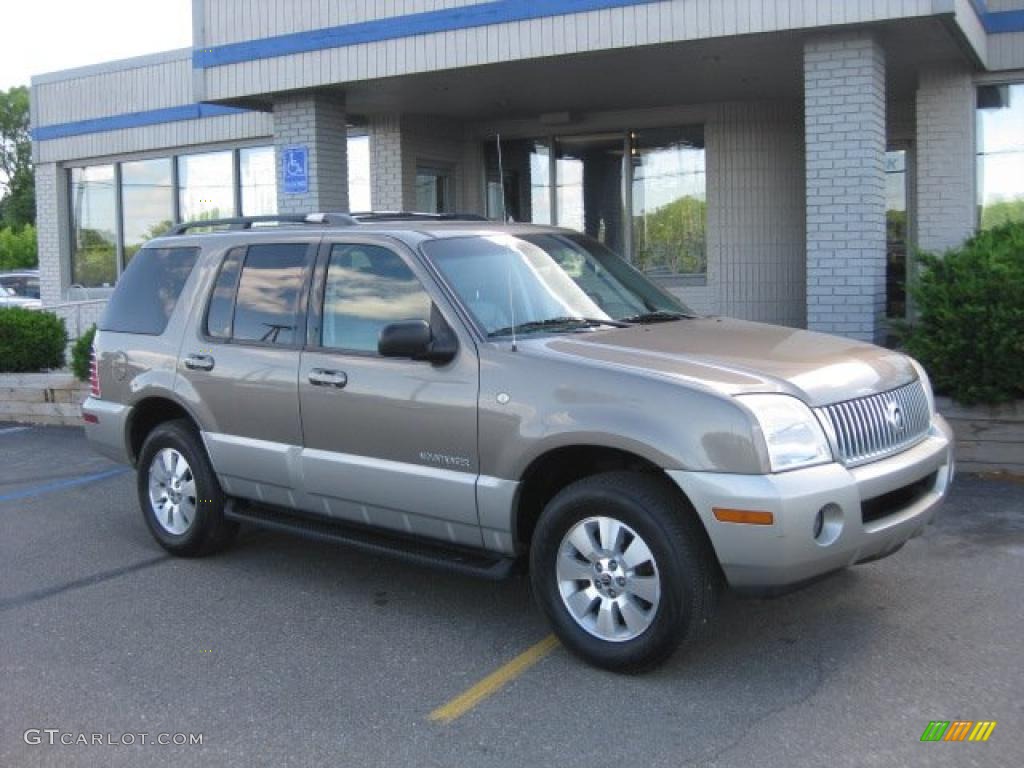 2002 Mountaineer AWD - Mineral Grey Metallic / Medium Dark Parchment photo #1