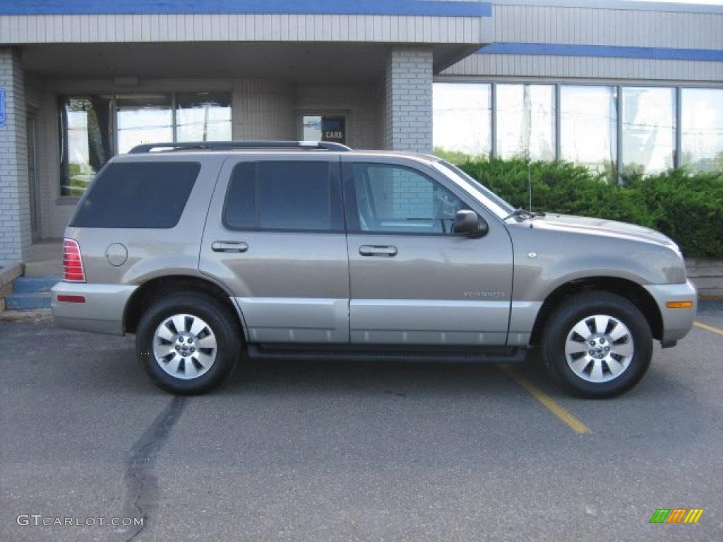 2002 Mountaineer AWD - Mineral Grey Metallic / Medium Dark Parchment photo #2