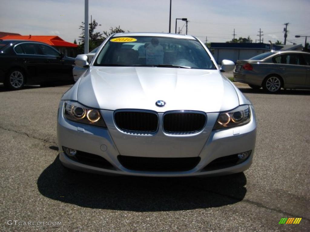 2010 3 Series 328i xDrive Sedan - Titanium Silver Metallic / Black Dakota Leather photo #8