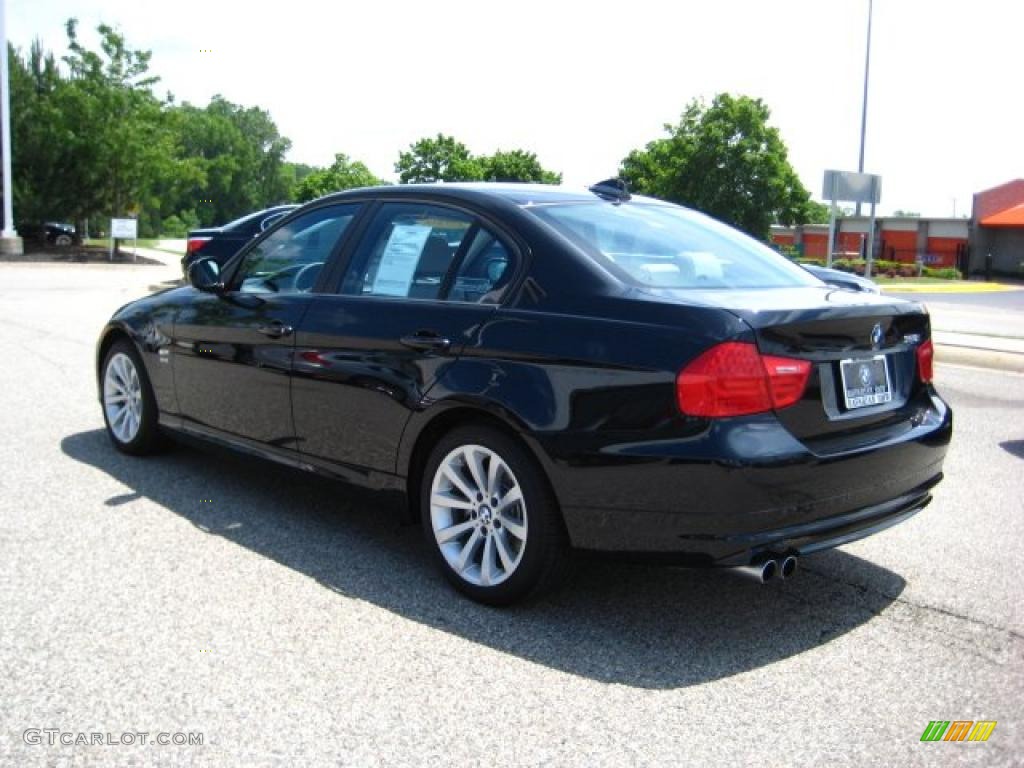 2010 3 Series 328i xDrive Sedan - Black Sapphire Metallic / Oyster/Black Dakota Leather photo #3