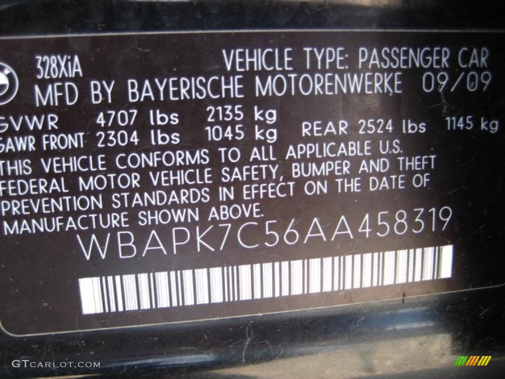 2010 3 Series 328i xDrive Sedan - Black Sapphire Metallic / Oyster/Black Dakota Leather photo #12