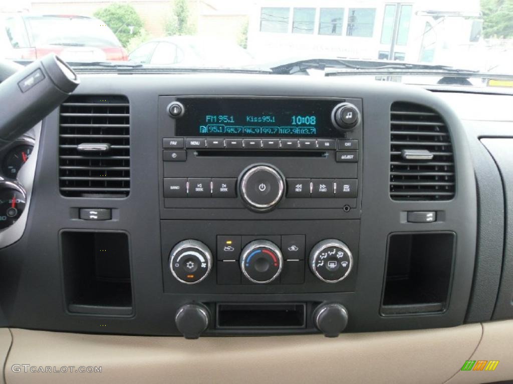 2008 Silverado 1500 LT Extended Cab - Desert Brown Metallic / Light Cashmere/Ebony Accents photo #10