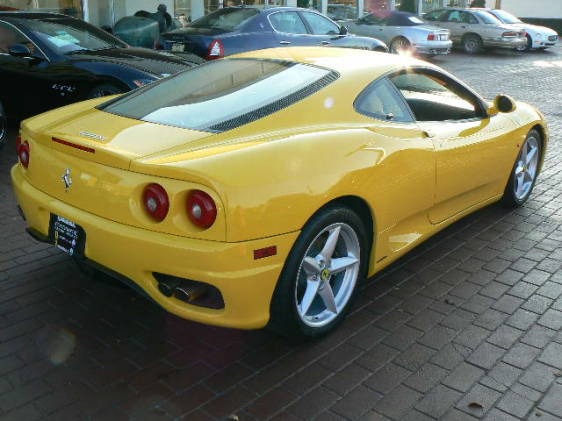1999 360 Modena F1 - Yellow / Tan photo #18