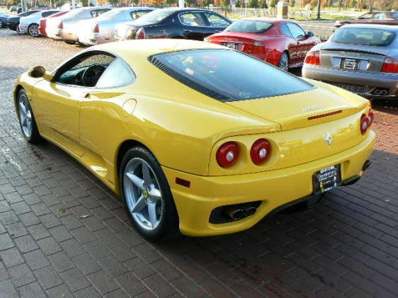 1999 360 Modena F1 - Yellow / Tan photo #20