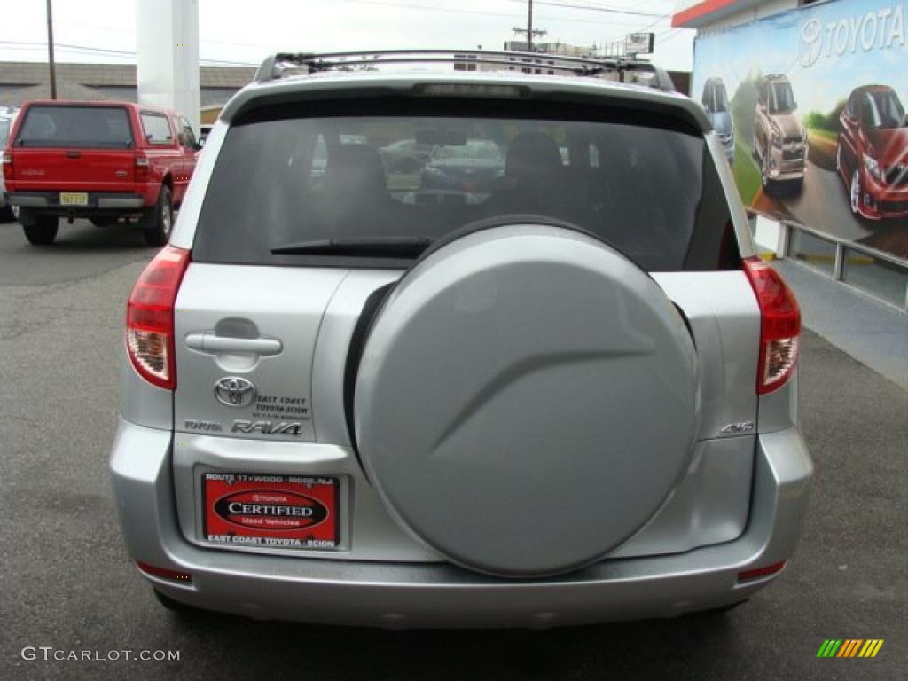 2007 RAV4 Sport 4WD - Classic Silver Metallic / Dark Charcoal photo #4