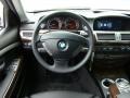 2008 Jet Black BMW 7 Series 750i Sedan  photo #12