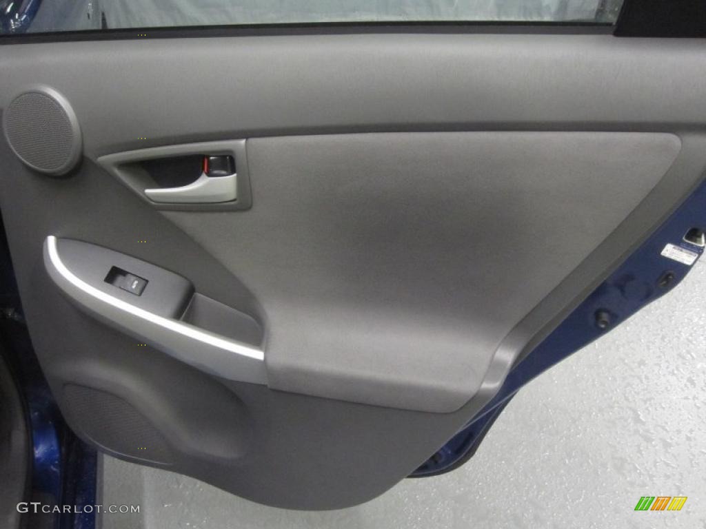 2010 Prius Hybrid II - Blue Ribbon Metallic / Dark Gray photo #9