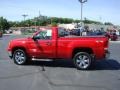 2008 Fire Red GMC Sierra 1500 SLE Regular Cab 4x4  photo #6