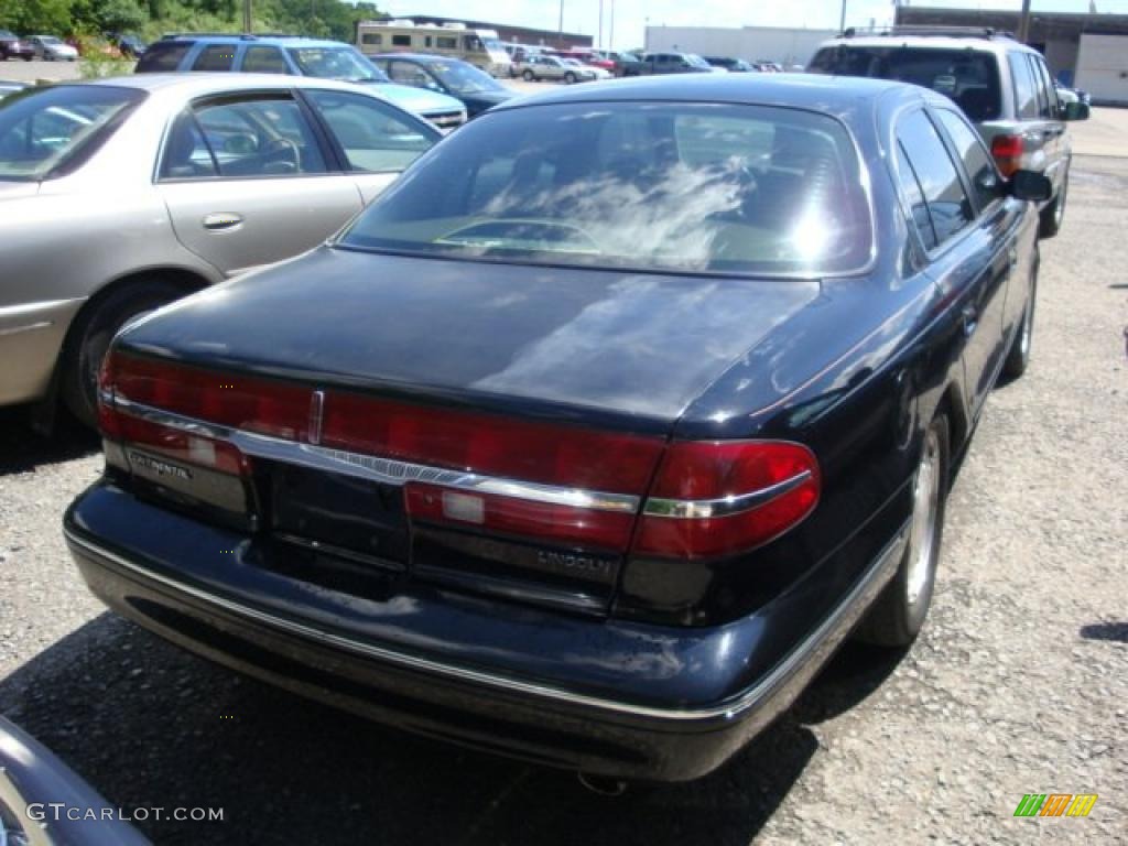 1997 Continental  - Black Clearcoat / Light Parchment photo #2