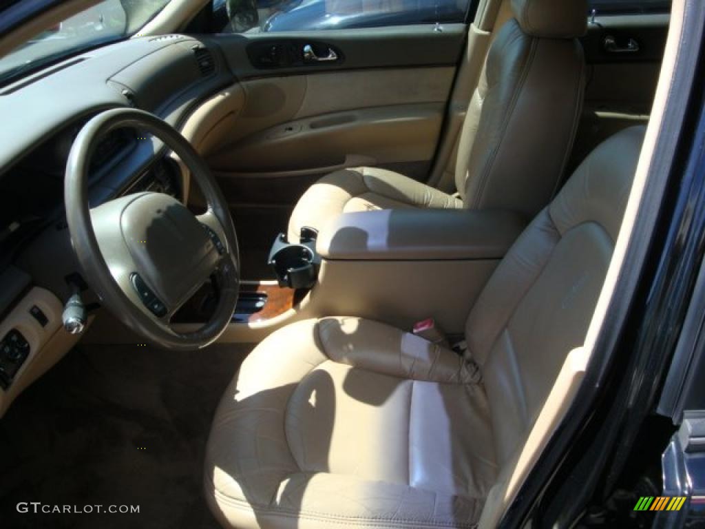 1997 Continental  - Black Clearcoat / Light Parchment photo #7